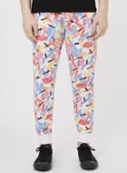 Topman Mens Multicoloured Paint Splat Loungewear Joggers