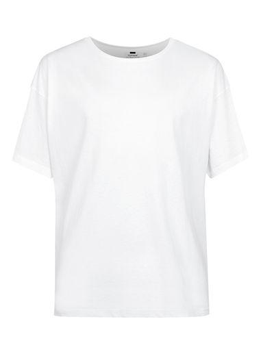 Topman Mens White Boxy Fit T-shirt