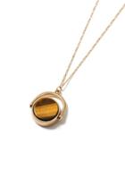 Topman Mens Gold Stone Spinning Necklace*