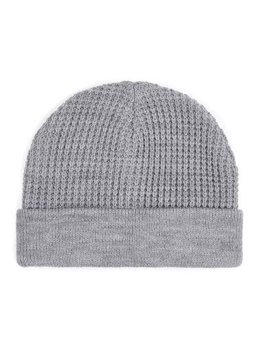 Topman Mens Grey Gray Cable 'brian' Beanie