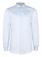 Topman Mens Premium Blue Egyptian Cotton Dress Shirt