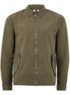 Topman Mens Beige Khaki 'ottoman' Shirt