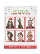 Topman Mens Multi Festive Mini Party Hats