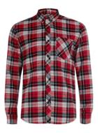 Topman Mens Hype Red Checked Shirt*