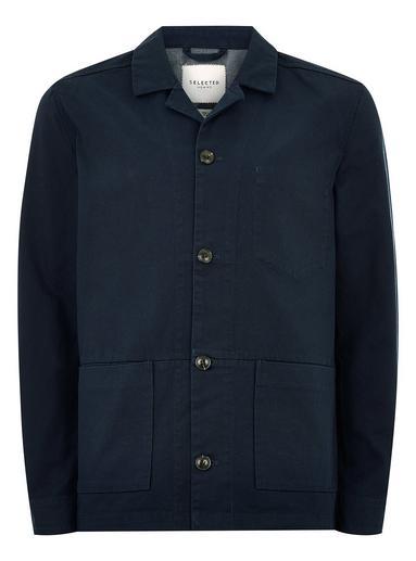 Topman Mens Selected Homme Navy Blazer Jacket