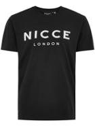 Topman Mens Nicce Classic Black T-shirt