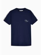 Topman Mens Navy Tape Easy Life T-shirt