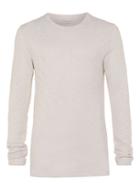 Topman Mens Selected Homme Off White Lightweight Sweater