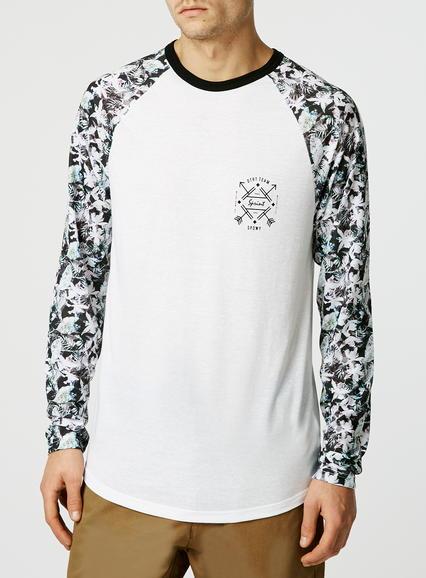 Topman Mens White Spirit T-shirt