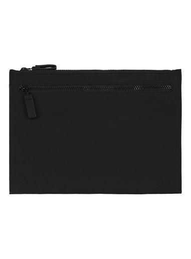 Topman Mens Black Clutch Bag