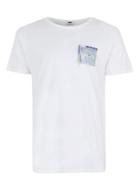 Topman Mens White Ny Courts Print T-shirt