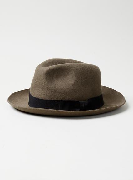 Topman Mens Green Curtis Kulig Olive Dent Hat