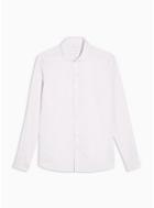 Topman Mens Premium Pink Twill Double Cuff Shirt