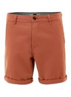 Topman Mens Rust Orange Short Length Chino Shorts