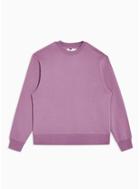 Topman Mens Purple Mauve Sweatshirt