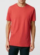 Topman Mens Red Slim Fit Crew Neck T-shirt