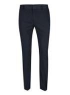Topman Mens Blue Navy Ultra Skinny Suit Trousers