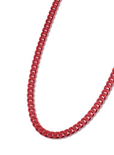 Topman Mens Red Chain Necklace*