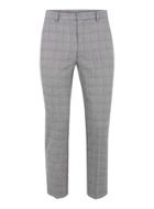 Topman Mens Black And White Check Skinny Cropped Pants