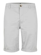 Topman Mens Mid Grey Grey Long Length Chino Shorts
