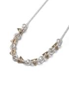 Topman Mens Grey Mixed Geometric Chain Necklace*