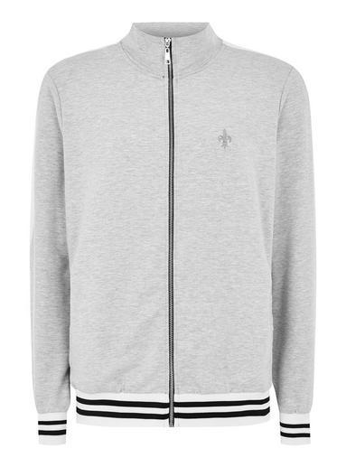 Topman Mens Criminal Damage's Grey 'soho' Track Top