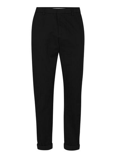 Topman Mens Black Tapered Chinos