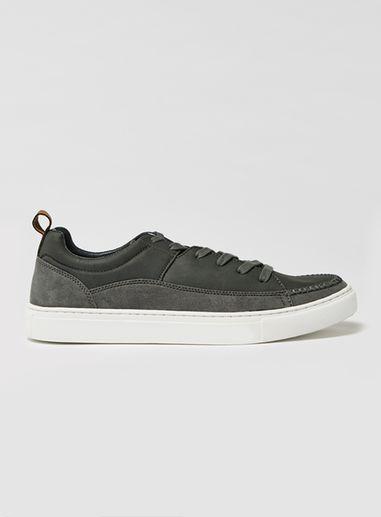 Topman Mens Grey Gray Grove Sneakers