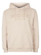 Topman Mens Brown Nicce Stone Embroidered Logo Hoodie