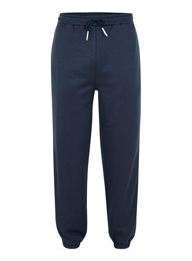 Topman Mens Vision Street Wear Navy Track Pants