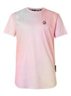 Topman Mens Multi Criminal Damage Orange And Pink Perforated T-shirt*