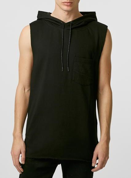 Topman Mens Nana Judy Black Vest