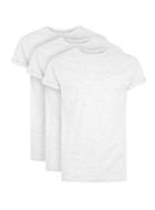 Topman Mens Grey Muscle Fit Roller T-shirt 3 Pack*