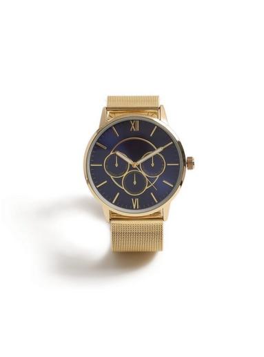 Topman Mens Gold Mesh Watch*