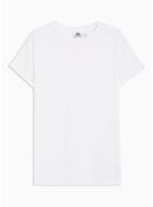 Topman Mens White Slub Roller T-shirt
