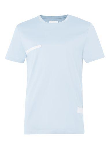 Topman Mens Premium Blue Abstract Print T-shirt