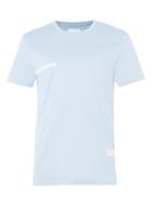 Topman Mens Premium Blue Abstract Print T-shirt