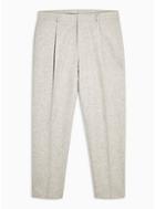 Topman Mens Multi Topman Premium Gray Warm Handle Dress Pants