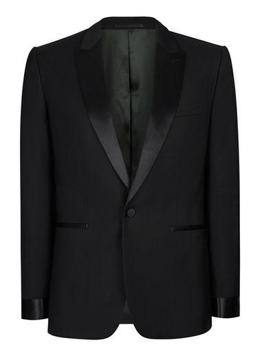 Topman Mens Charlie Casely-hayford X Topman Black Occasion Suit Jacket