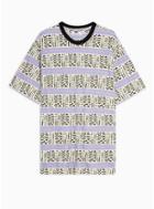 Topman Mens Multi Stripe Oversized T-shirt