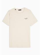 Selected Homme Mens Brown Selected Homme Sunny Embroidered T-shirt