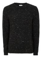 Topman Mens Premium Charcoal Grey Fishman Sweater