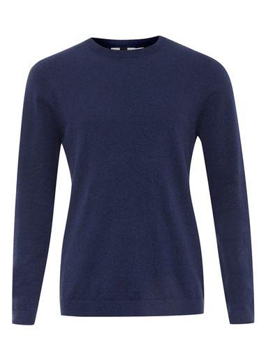 Topman Mens Blue Navy Marl Crew Neck Sweater
