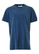 Topman Mens Blue Wash Oversized T-shirt