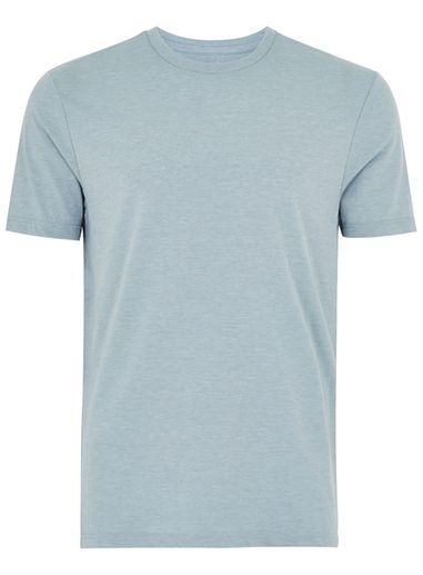Topman Mens Dusty Blue Marl T-shirt