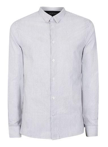 Topman Mens Hoxton Shirt Company White Dobby Shirt*