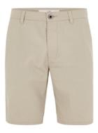 Topman Mens Beige Stone Side Taping Chino Shorts