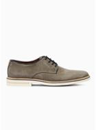 Topman Mens Grey Cooper Derby Shoes