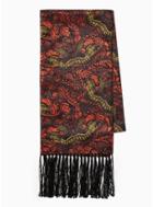 Topman Mens Multi Skull Dress Scarf