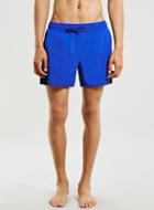 Topman Mens Multi Blue Mesh Side Panel Shorts